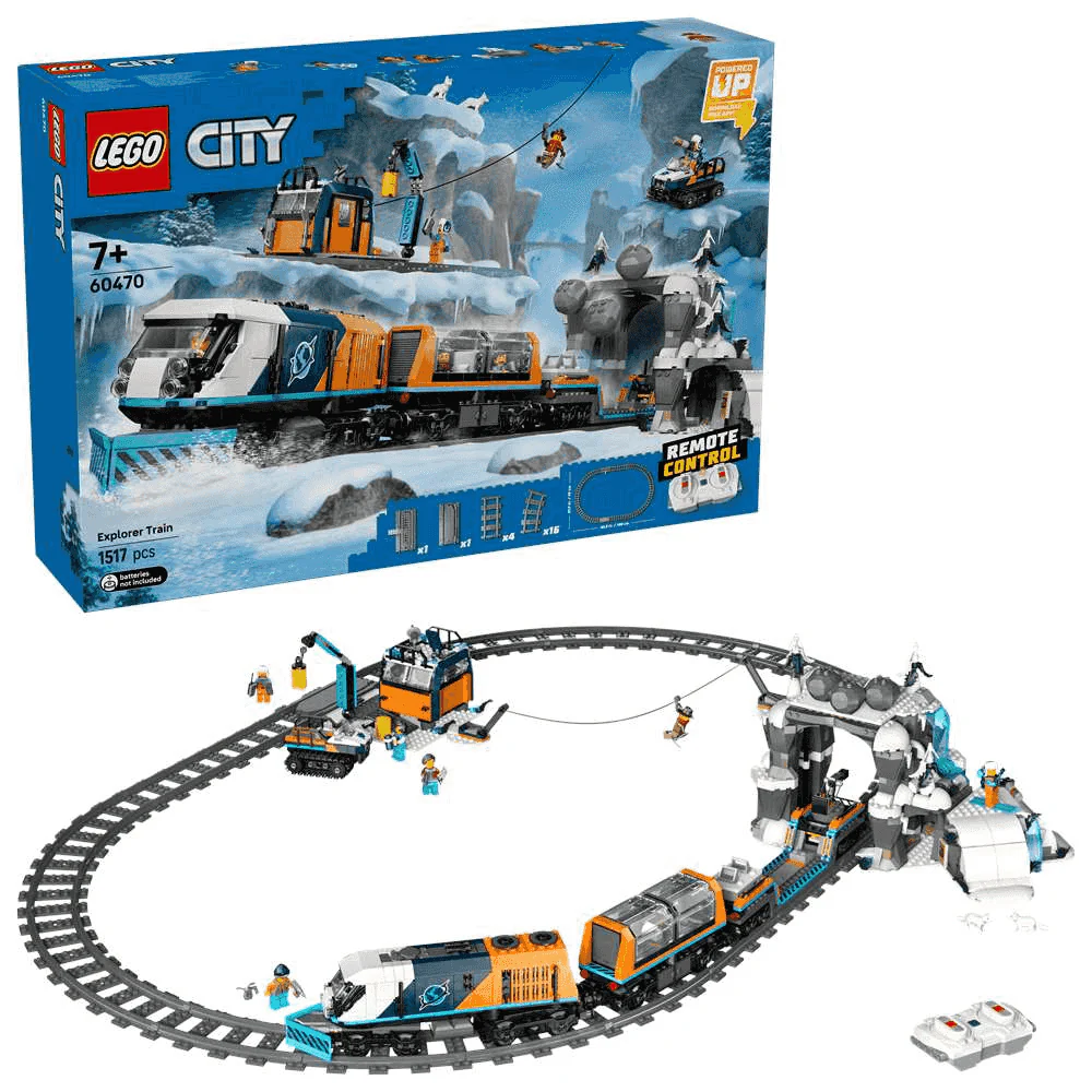 LEGO City Tren Expreso Polar Ártico de los Exploradores 60470 (1517 piezas) - 7+ años - Image 2