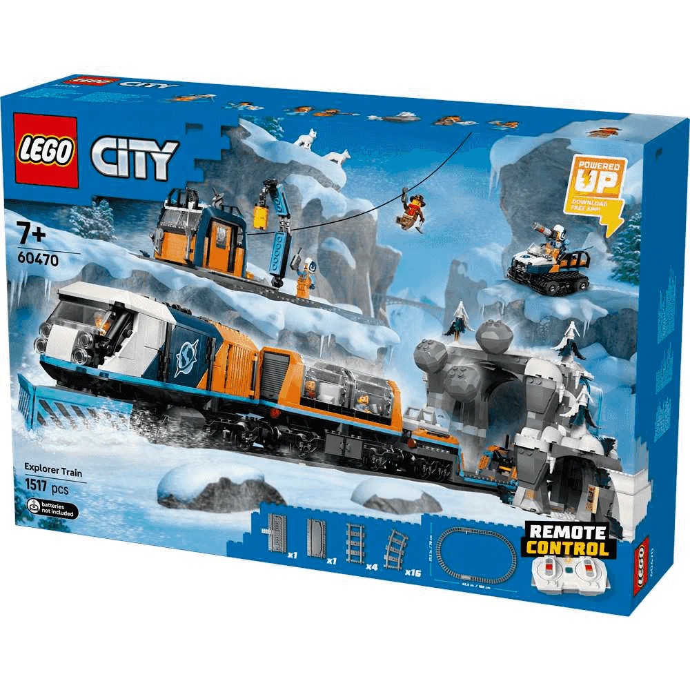 LEGO City Tren Expreso Polar Ártico de los Exploradores 60470 (1517 piezas) - 7+ años - Image 3