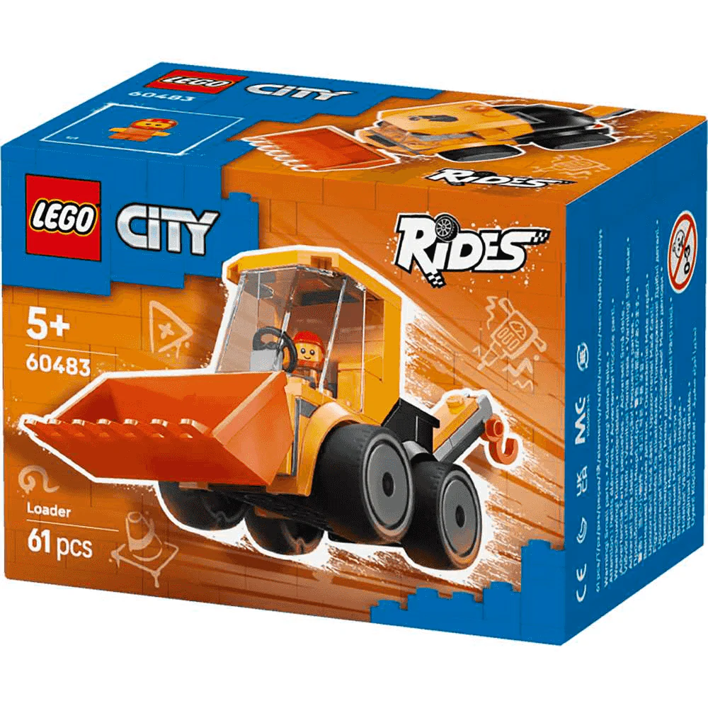 LEGO City Vehículos: Cargadora de Obra Set 60483 - Image 3