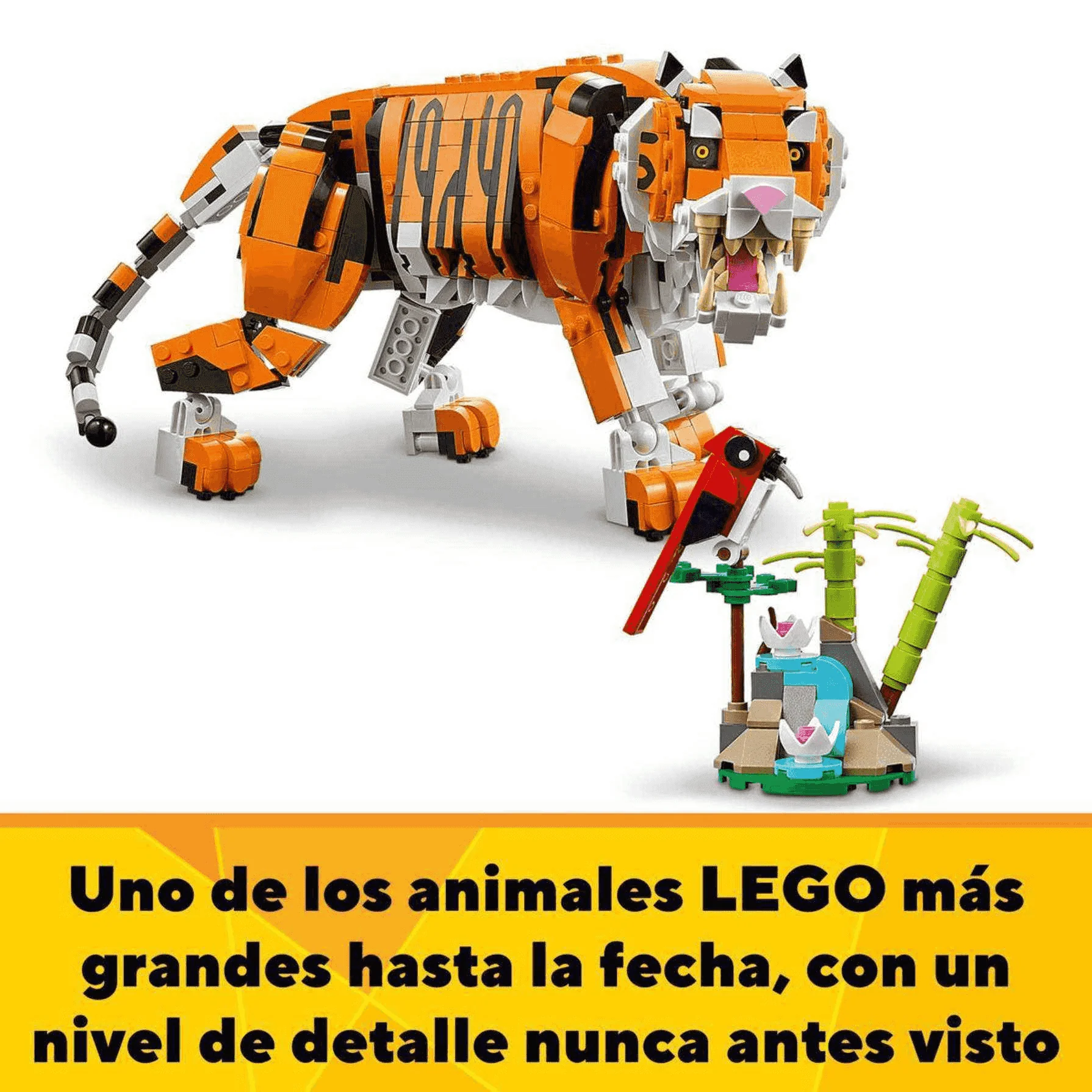 LEGO Classic 31129 Tigre Majestuoso - Image 5