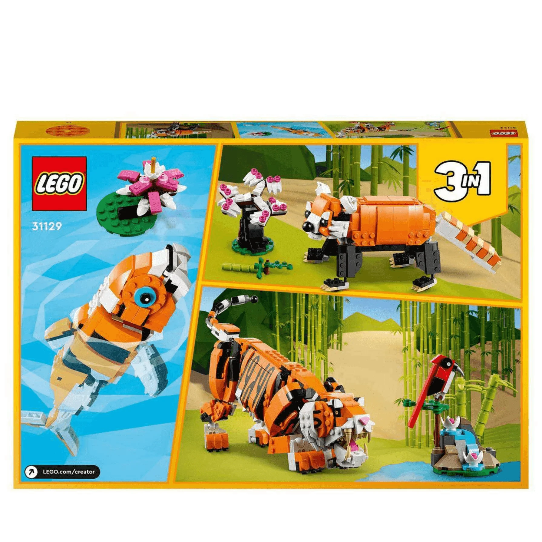 LEGO Classic 31129 Tigre Majestuoso - Image 9