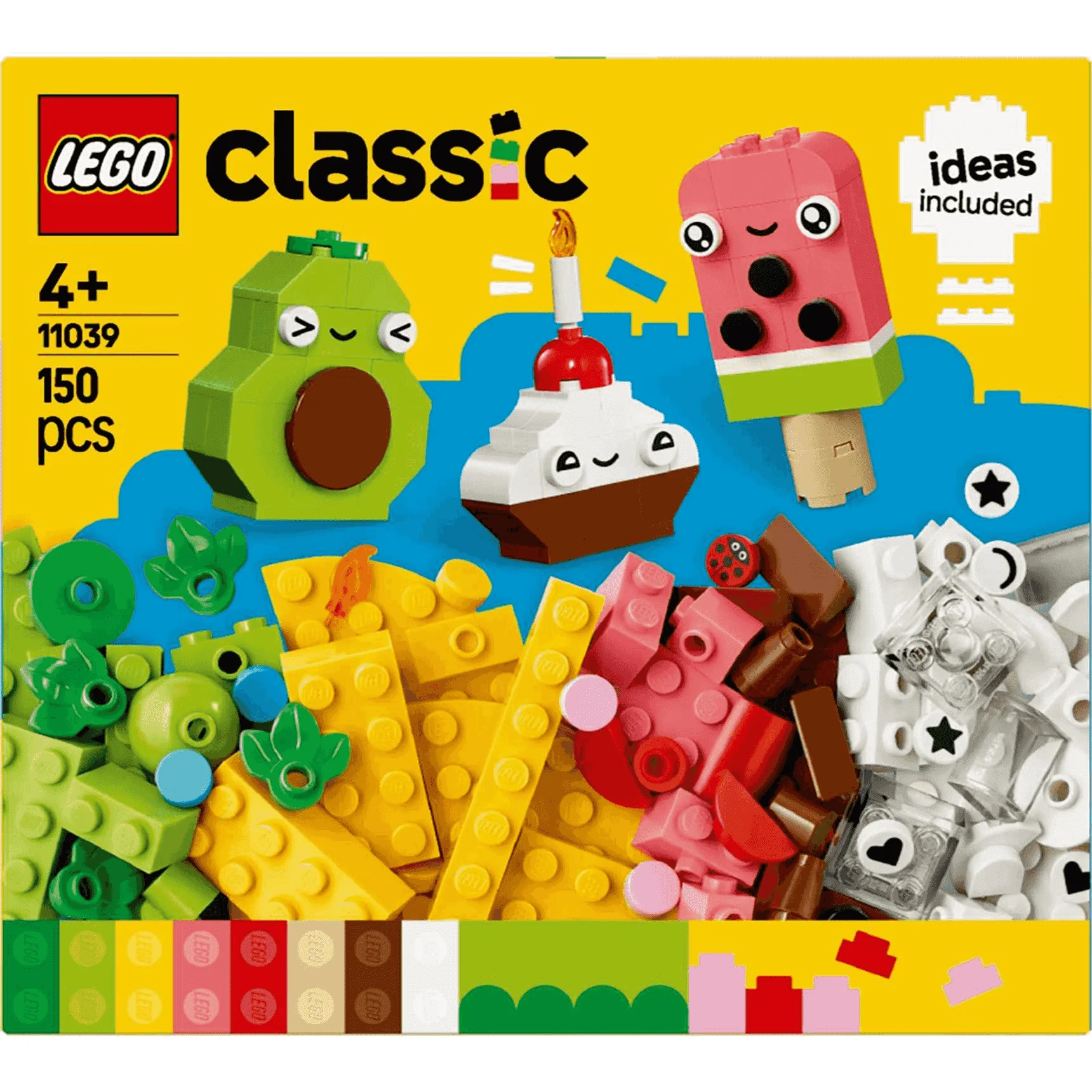 LEGO Classic Amigos Nutritivos Creativos Juguete 11039 - Image 3