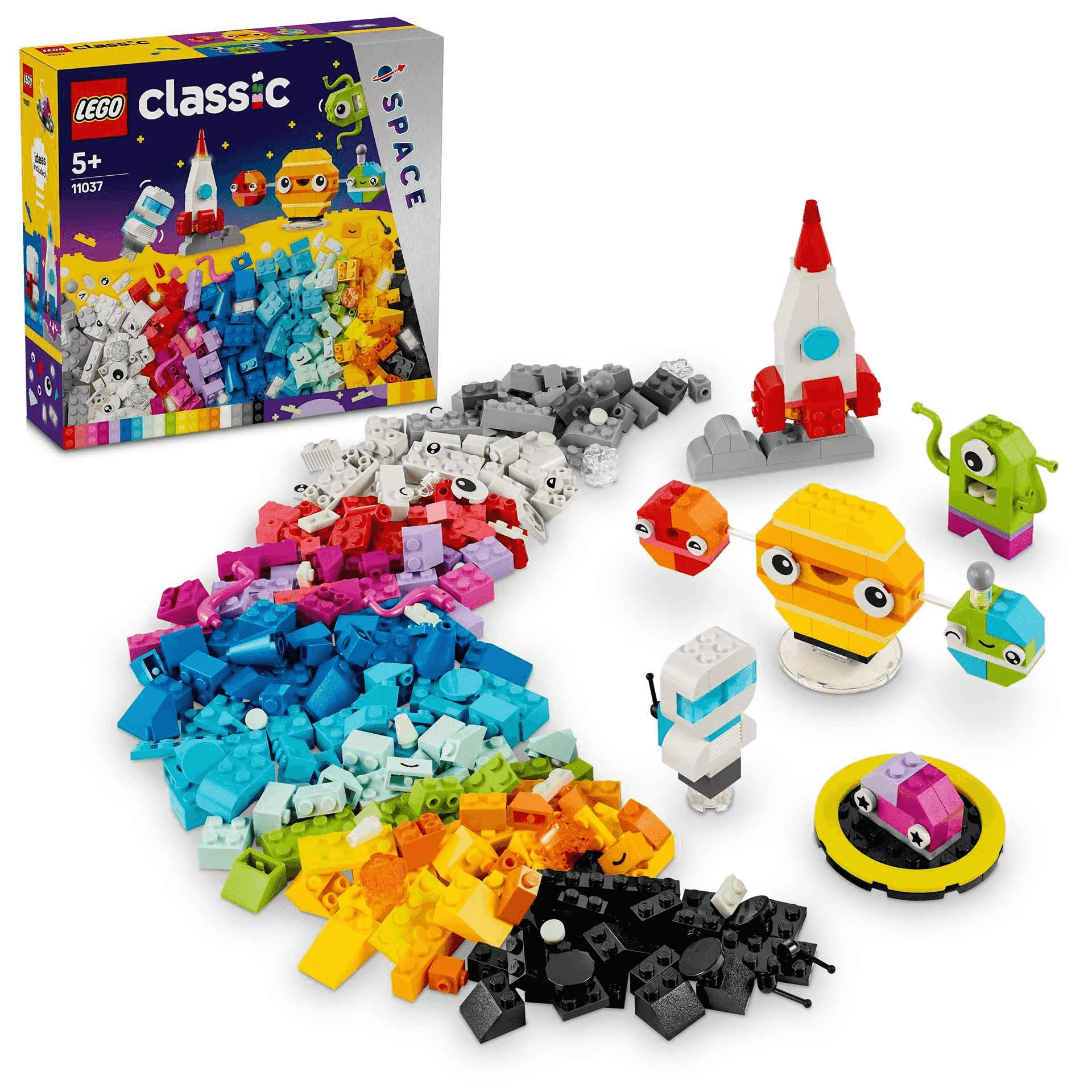 LEGO Classic Planetas Espaciales Creativos Kit 11037