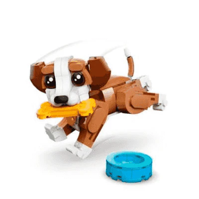 LEGO Creator “3 en 1” Simpáticos Animales: Cachorro Juguetón 31382 - Image 2