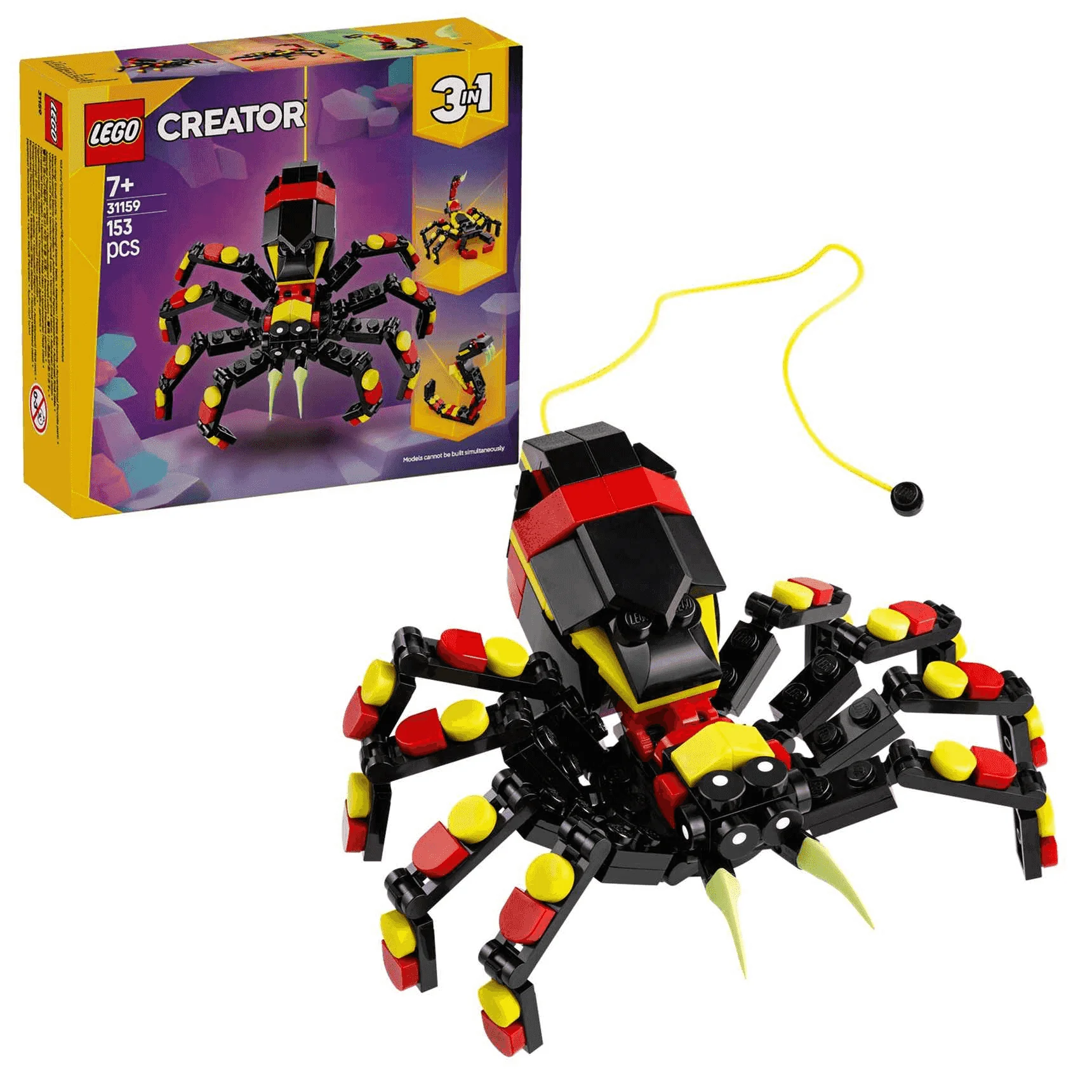 LEGO Creator 3en1 Fauna Salvaje: Araña Misteriosa 31159 - Image 2