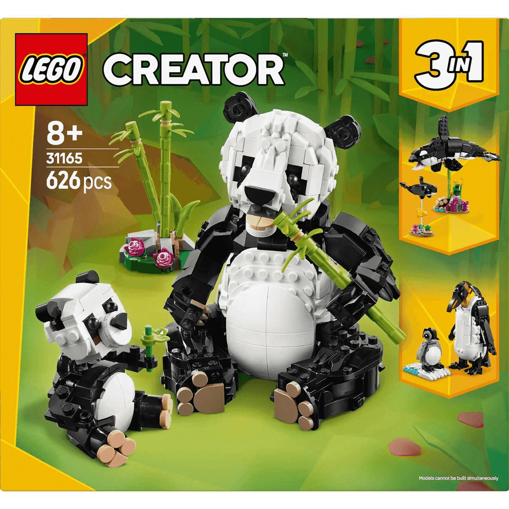 LEGO Creator 3en1 Fauna Salvaje: Familia de Pandas 31165 - Image 3