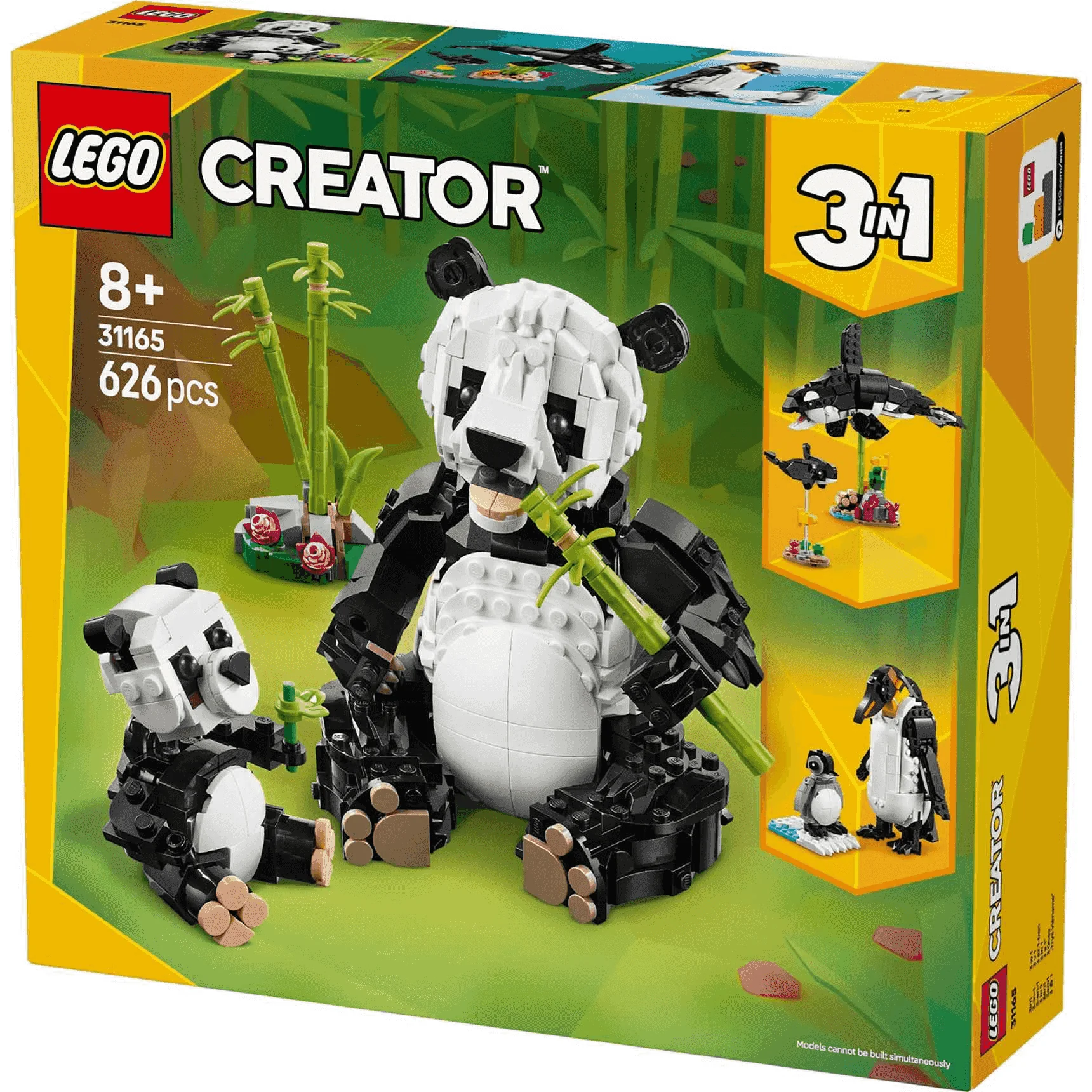 LEGO Creator 3en1 Fauna Salvaje: Familia de Pandas 31165 - Image 4