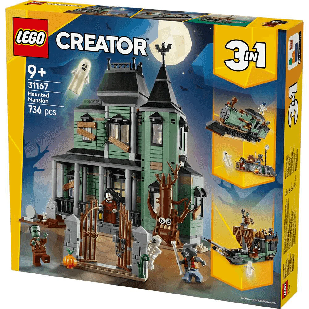 LEGO Creator 3en1 Mansión Encantada Casa de Juguete 31167 (736 piezas) - 9+ años - Image 3