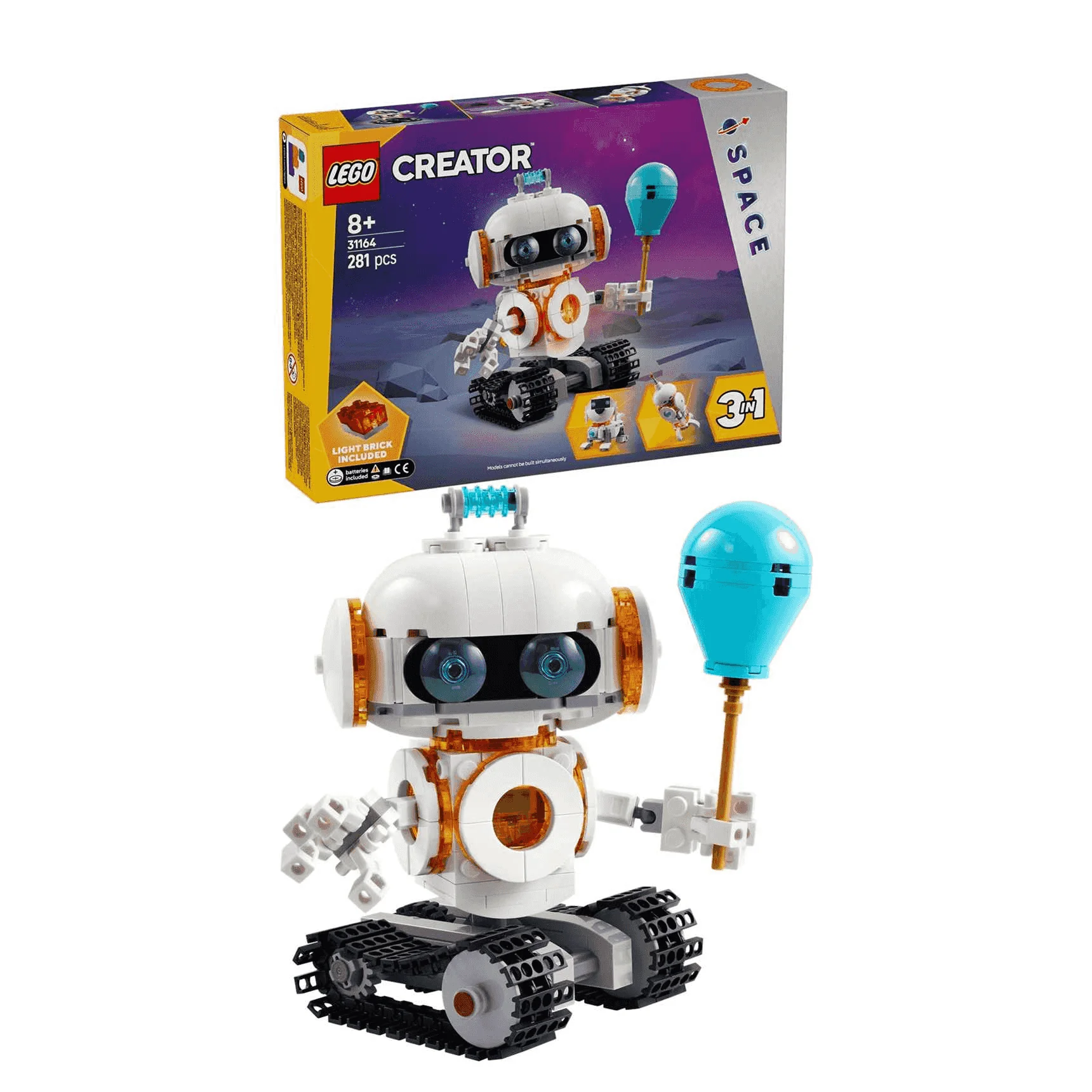 LEGO Creator 3en1 Robot Espacial Juego sobre ciencia 31164 - Image 2