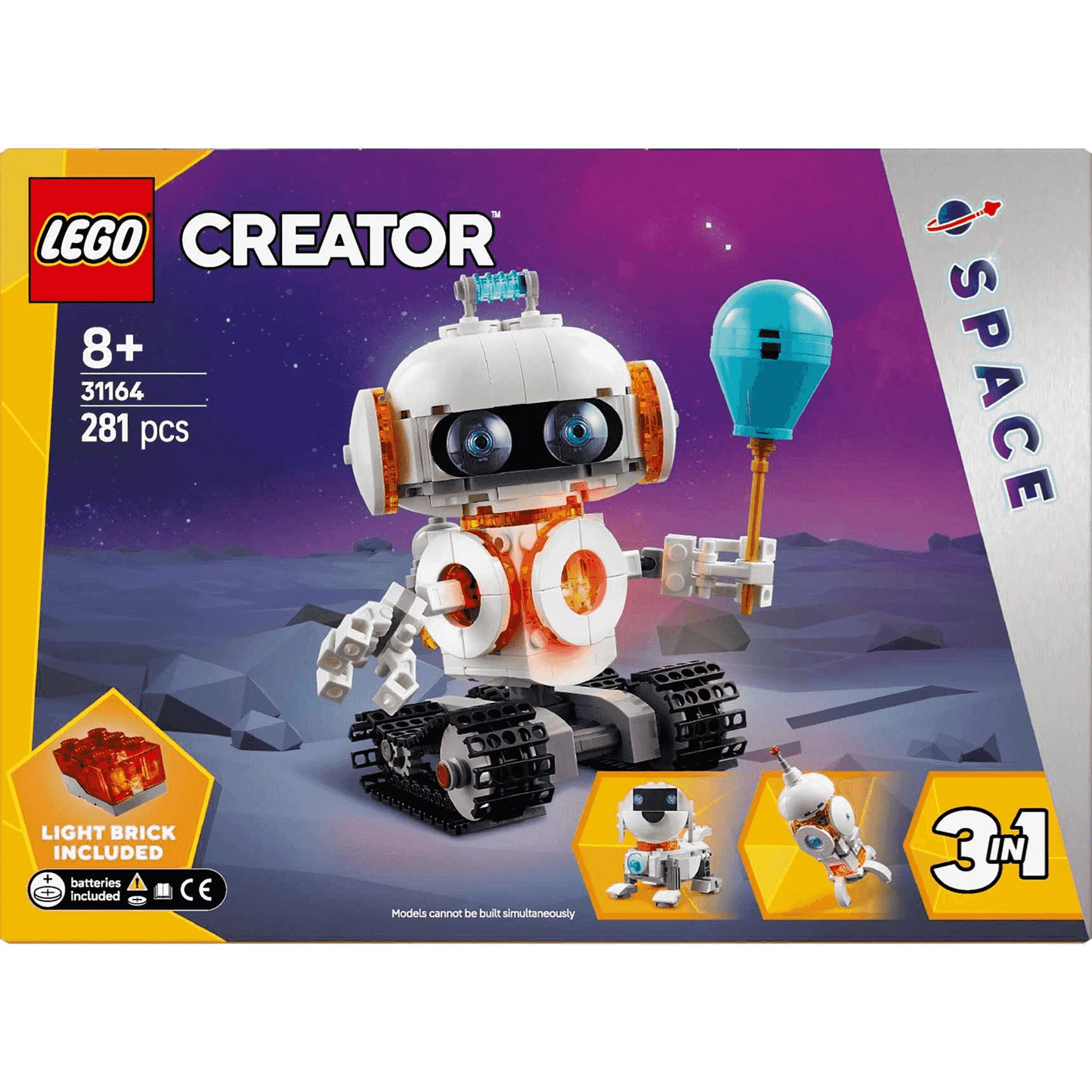 LEGO Creator 3en1 Robot Espacial Juego sobre ciencia 31164 - Image 3