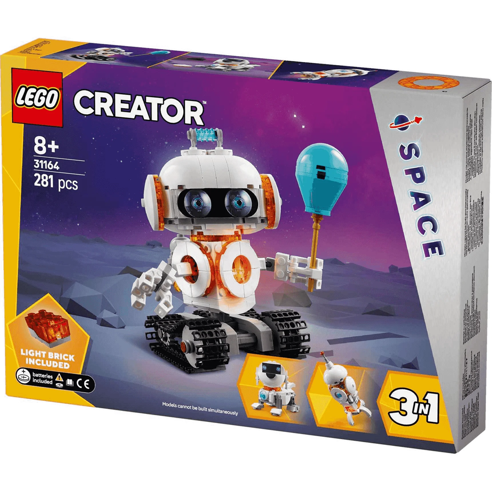 LEGO Creator 3en1 Robot Espacial Juego sobre ciencia 31164 - Image 4
