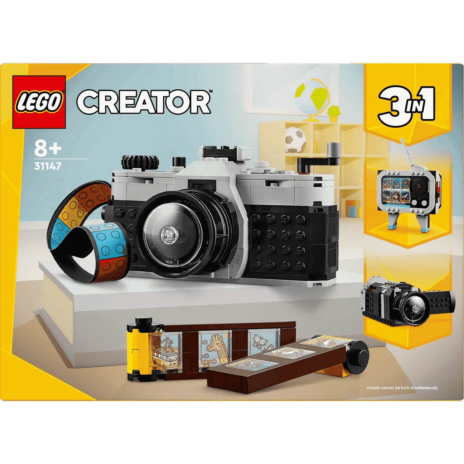 LEGO Creator Cámara Retro Juguete 3en1 31147 - Image 3