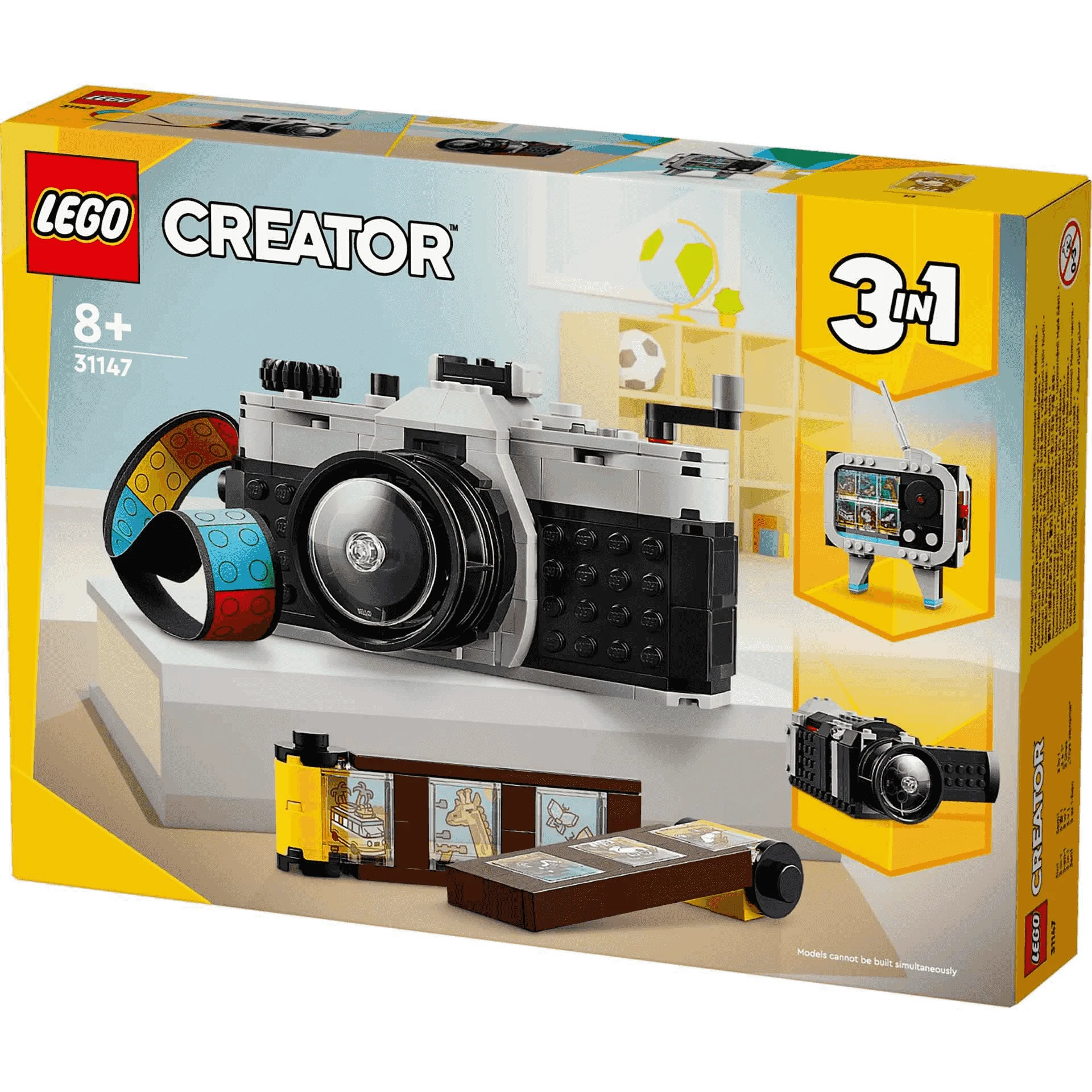 LEGO Creator Cámara Retro Juguete 3en1 31147 - Image 4