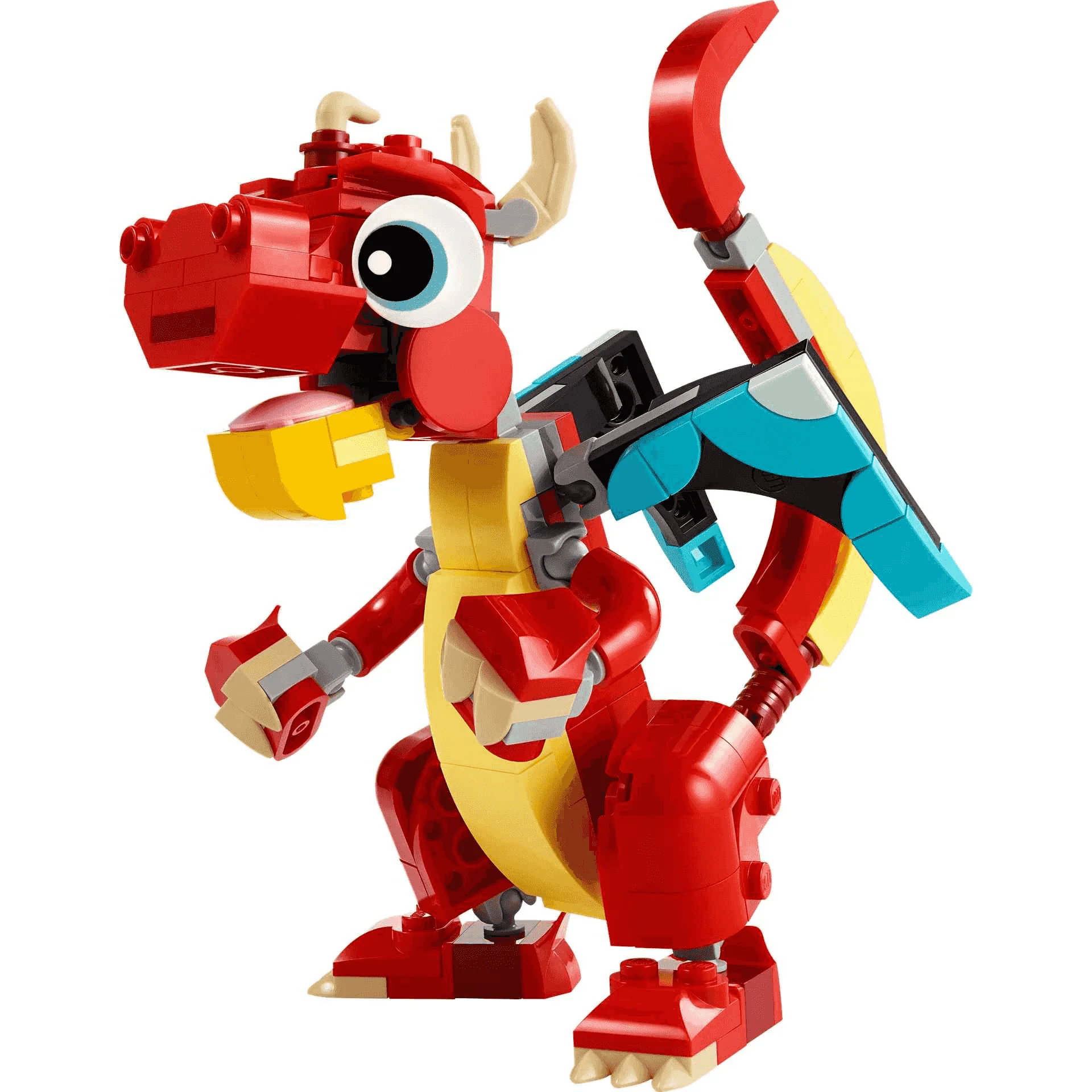 LEGO Creator Dragón Rojo Set de juguetes 3en1 de animales 31145 - Image 2