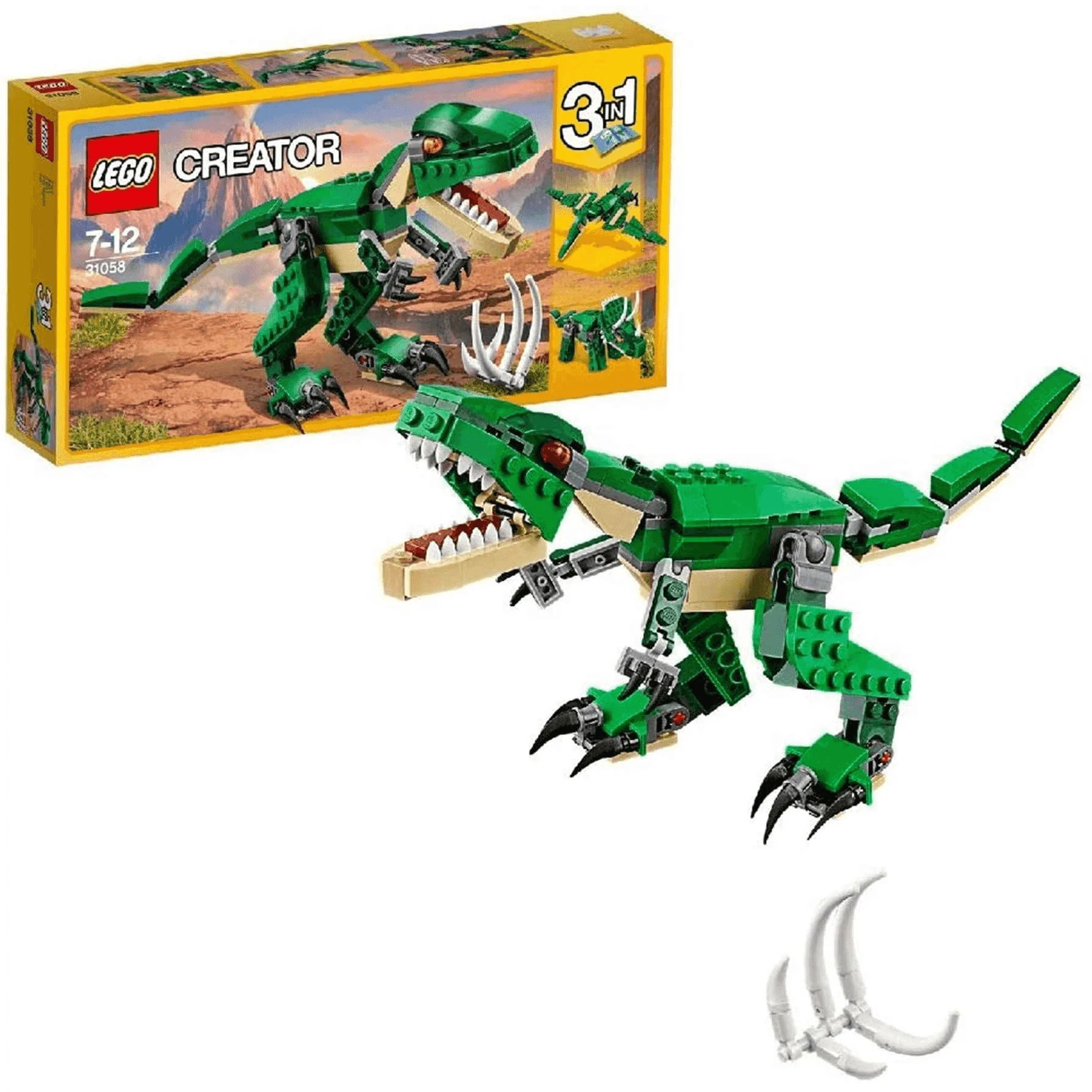 LEGO Creator “3 en 1” Grandes dinosaurios 31058