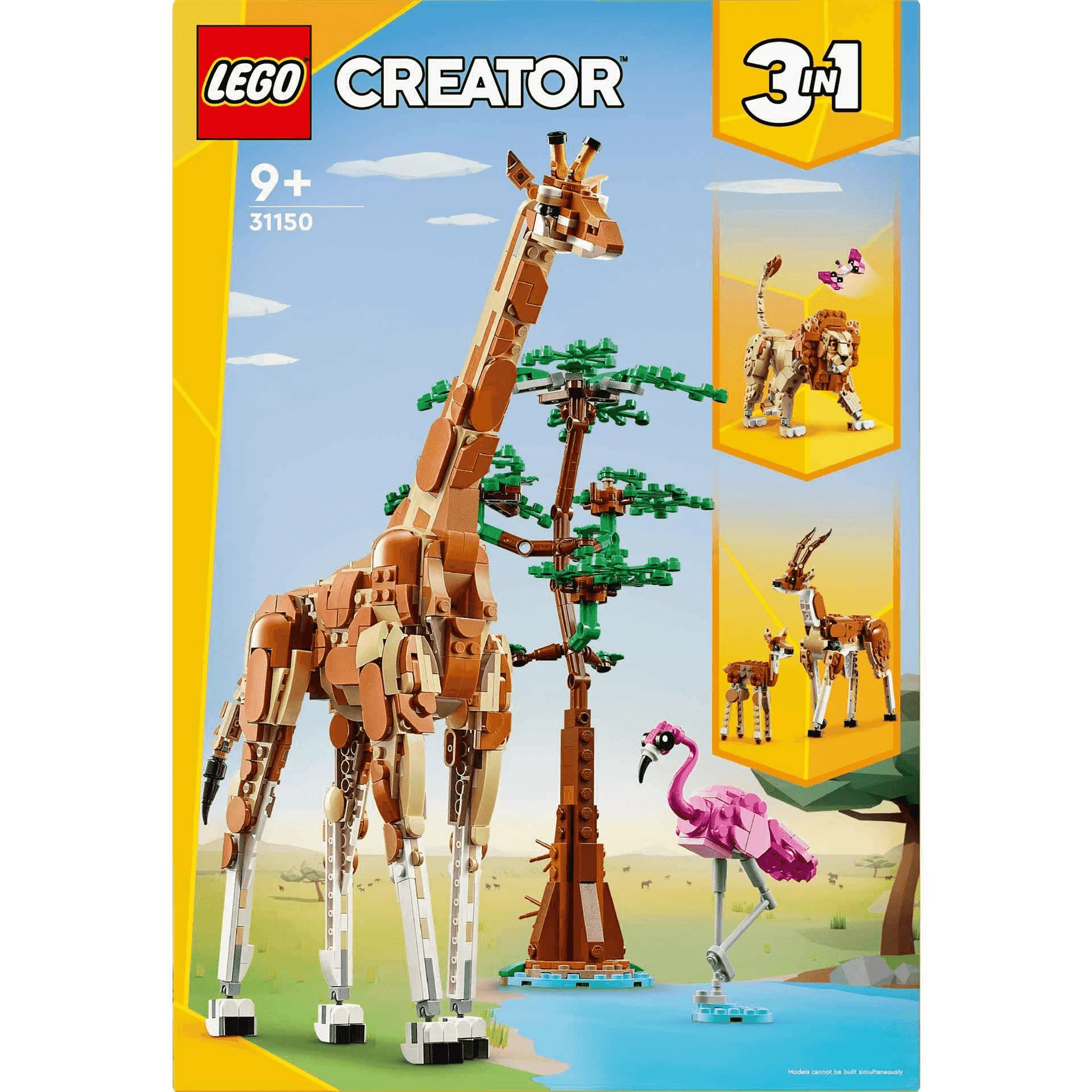 LEGO Creator Safari de Animales Salvajes Set 3en1 31150 - Image 3