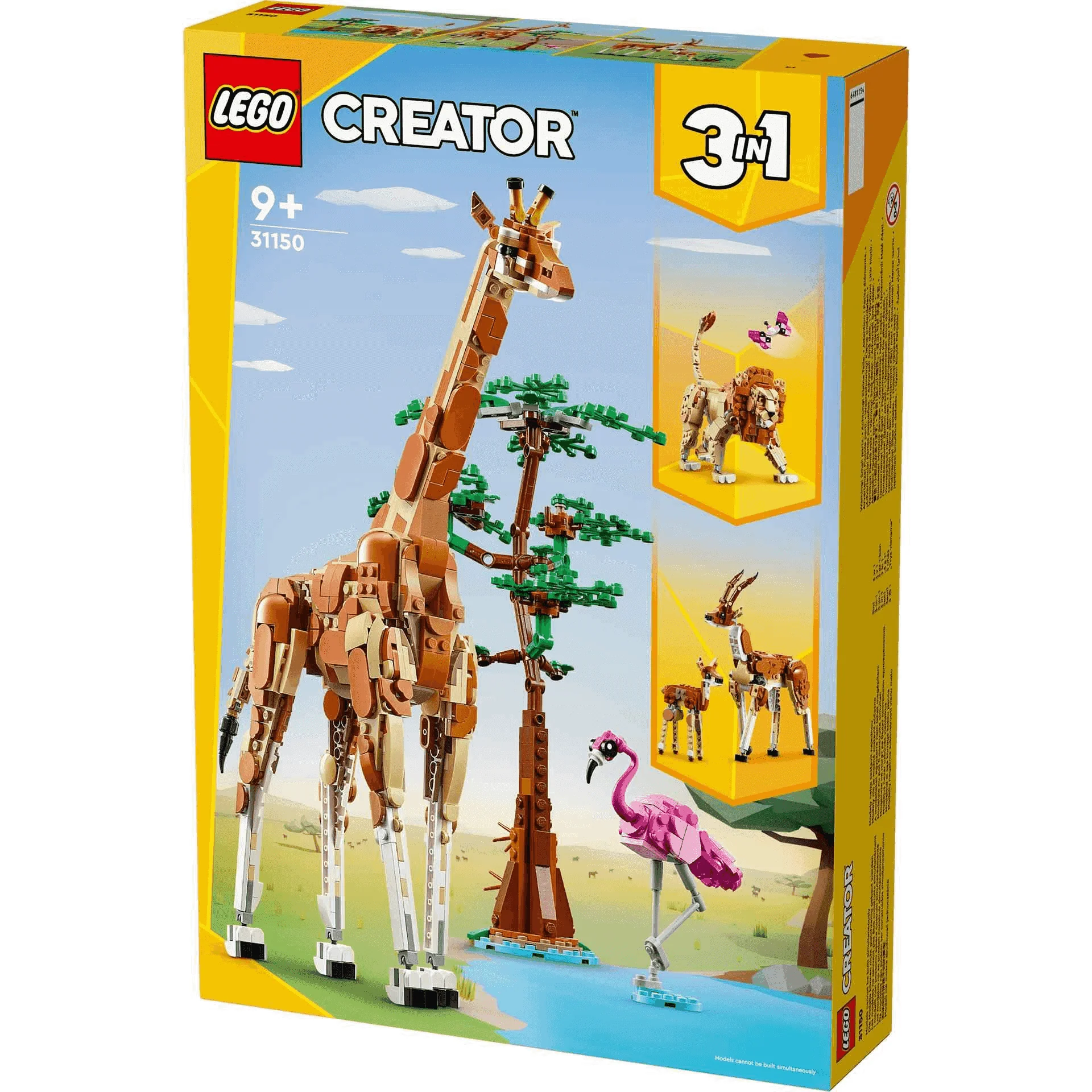 LEGO Creator Safari de Animales Salvajes Set 3en1 31150 - Image 4