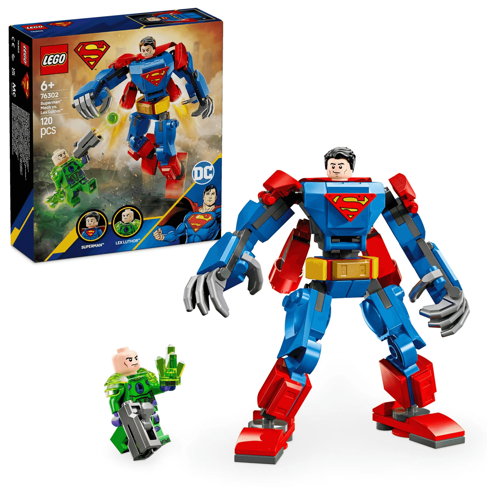LEGO DC Armadura Robótica de Superman vs. Lex Luthor 76302 - Image 2