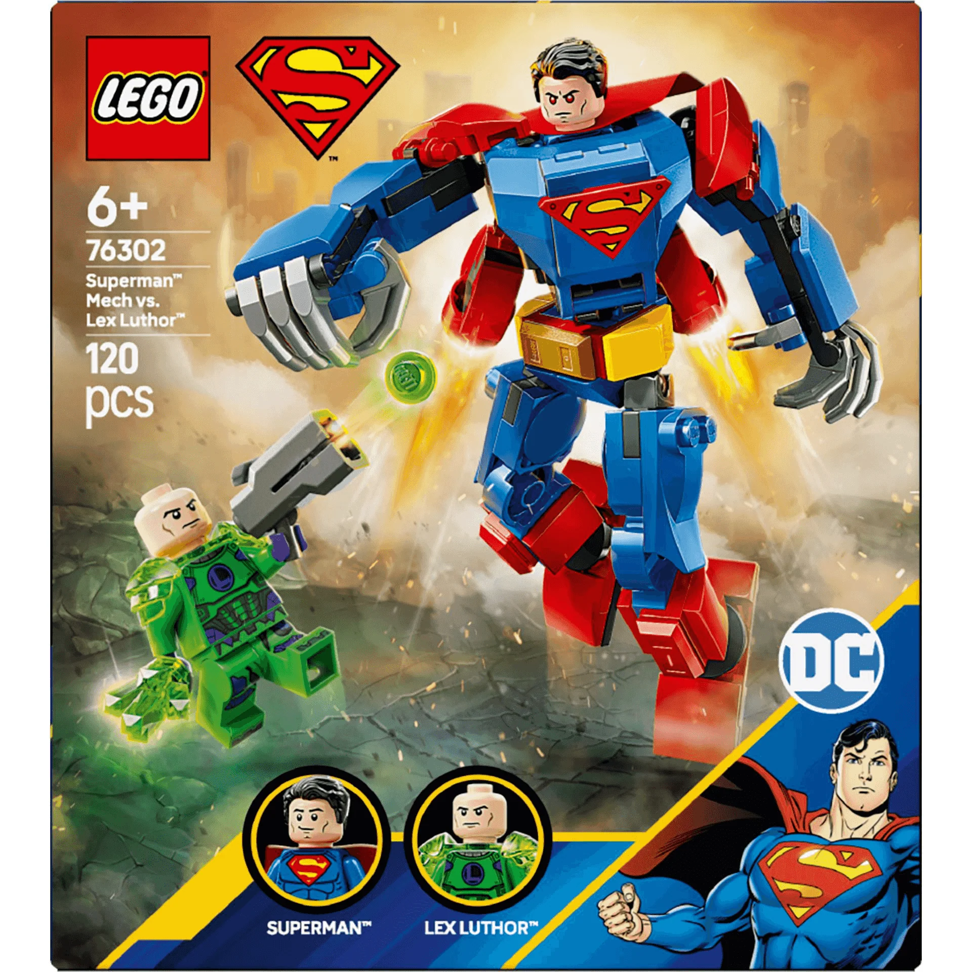 LEGO DC Armadura Robótica de Superman vs. Lex Luthor 76302 - Image 3