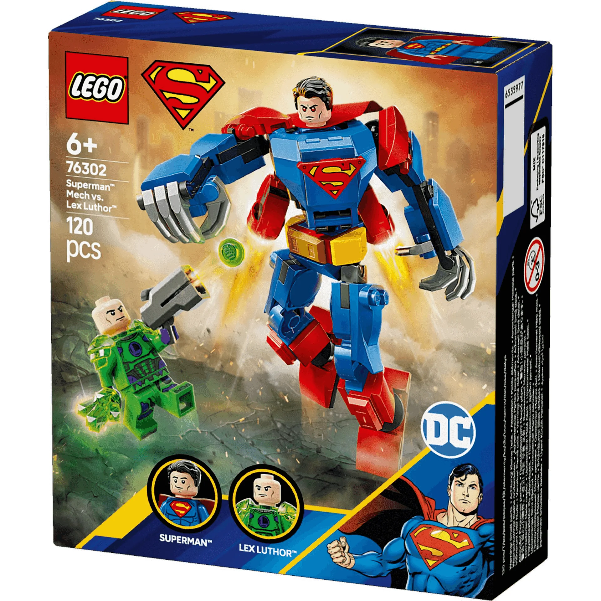 LEGO DC Armadura Robótica de Superman vs. Lex Luthor 76302 - Image 4