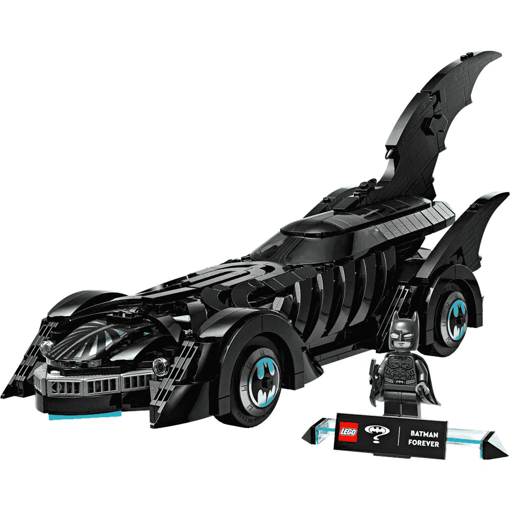 LEGO DC Batman Batmóvil de Batman Forever Juguete 76304 (909 piezas) - 12+ años