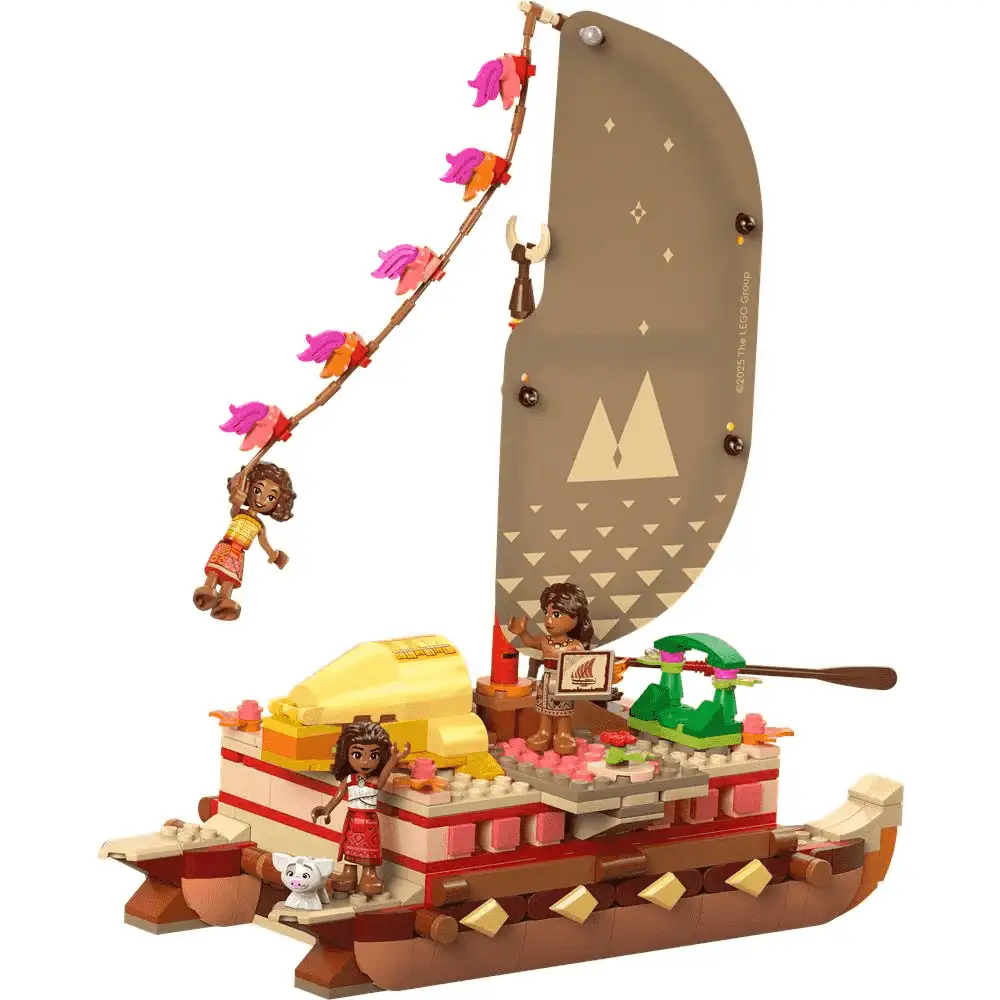 LEGO | Disney Canoa de Aventuras de Vaiana Juguete 43270 - Image 2