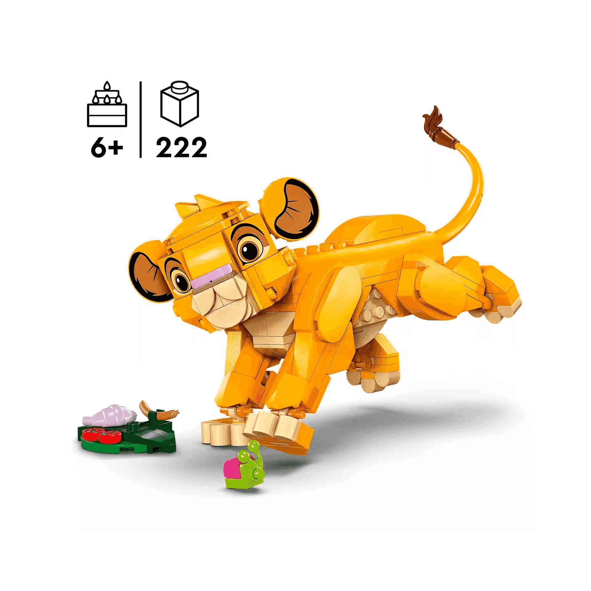 LEGO | Disney El Rey León: Simba Cachorro Regalo 43243 - Image 2