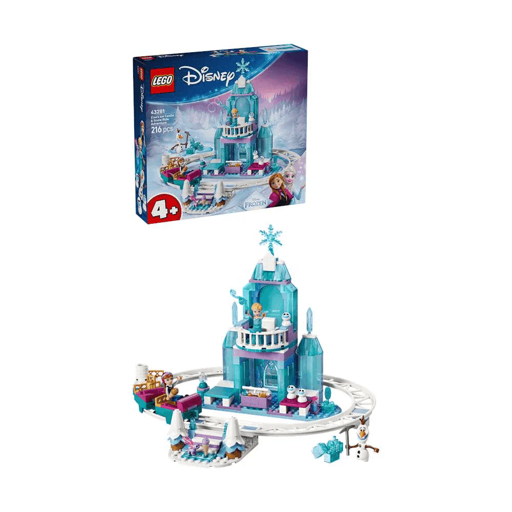 LEGO Disney Frozen Castillo de Hielo de Elsa y Aventura en la Nieve 43281 - Image 2