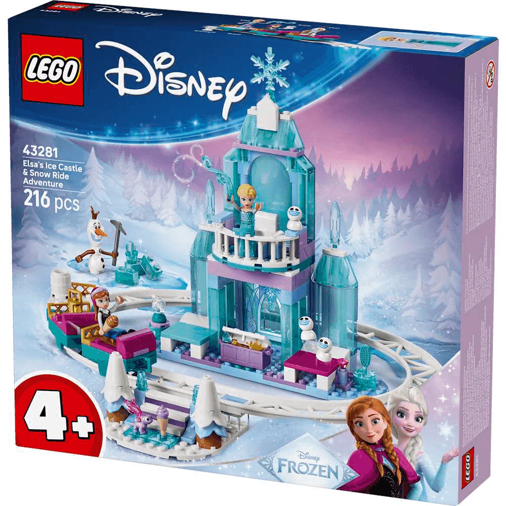 LEGO Disney Frozen Castillo de Hielo de Elsa y Aventura en la Nieve 43281 - Image 3