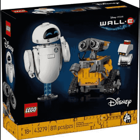 LEGO Disney Pixar WALL-E y EVE – Set para aficionados