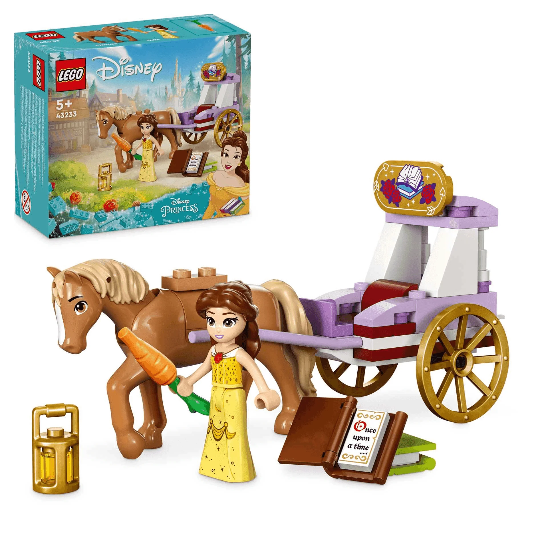 LEGO | Disney Princess Calesa de Cuentos de Bella