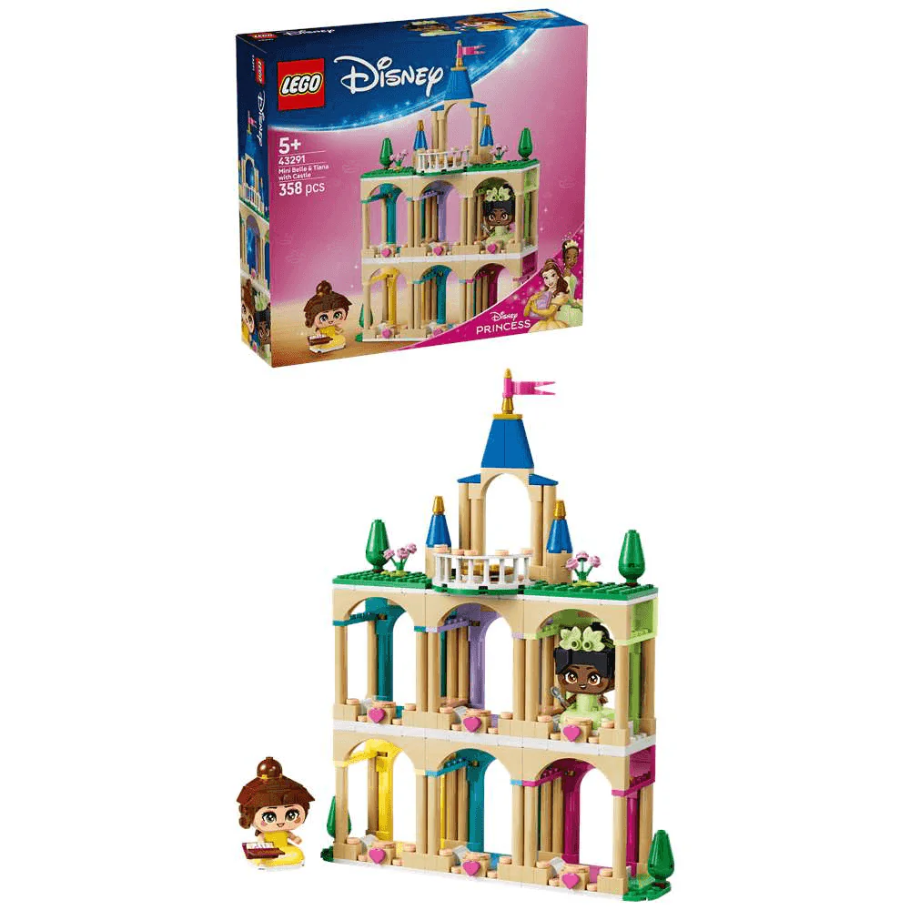 LEGO Disney Princess Mini Bella y Tiana con Castillo 43291 - Image 2