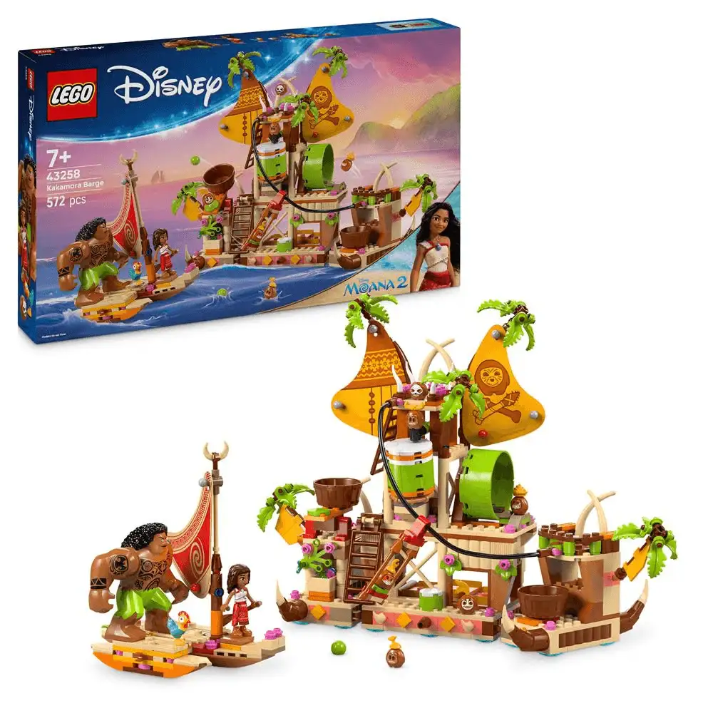 LEGO | Disney Vaiana 2 Barcaza de los Kakamora Set 43258