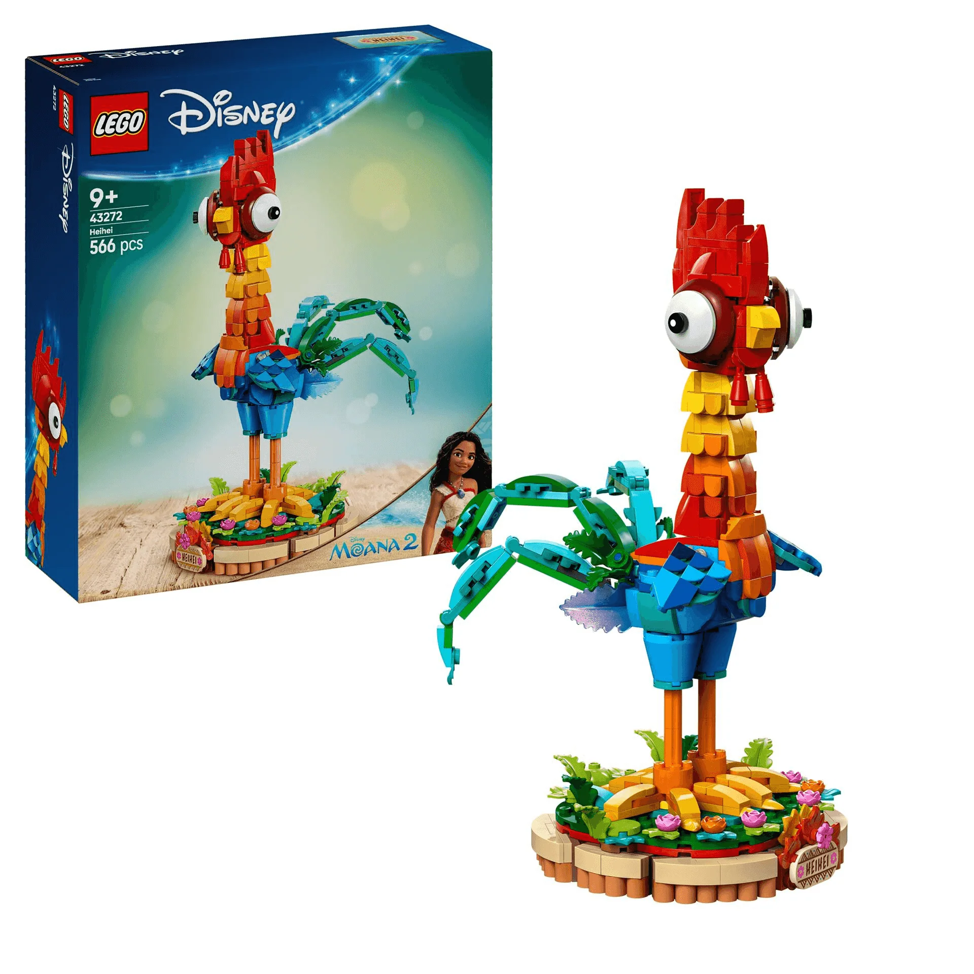 LEGO | Disney Vaiana 2 Heihei Maqueta de Animal 43272 - Image 2