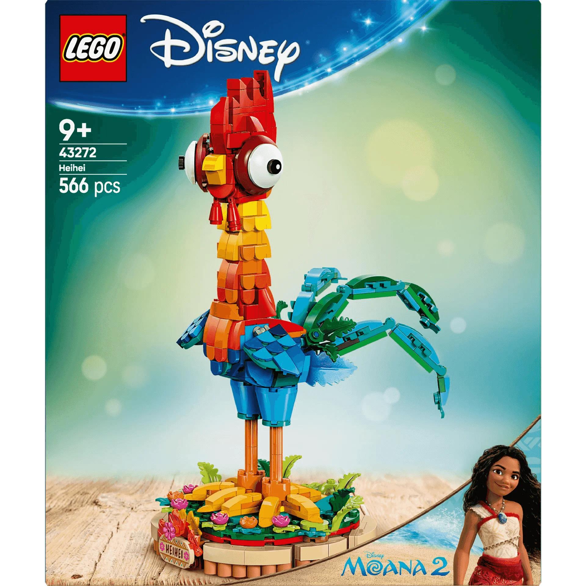 LEGO | Disney Vaiana 2 Heihei Maqueta de Animal 43272 - Image 3