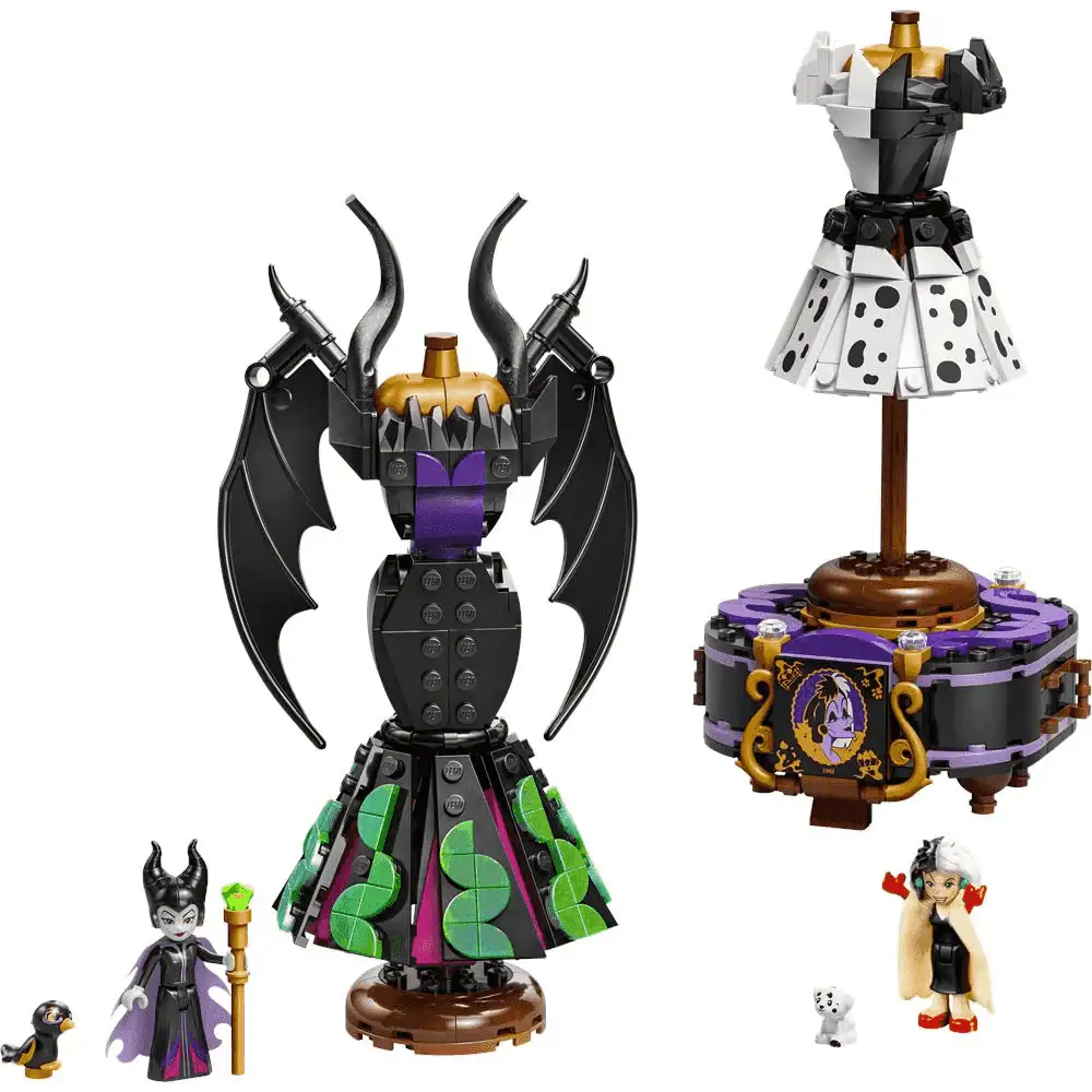 LEGO | Disney Villains Trajes de Maléfica y Cruella De Vil 43262 - Image 2