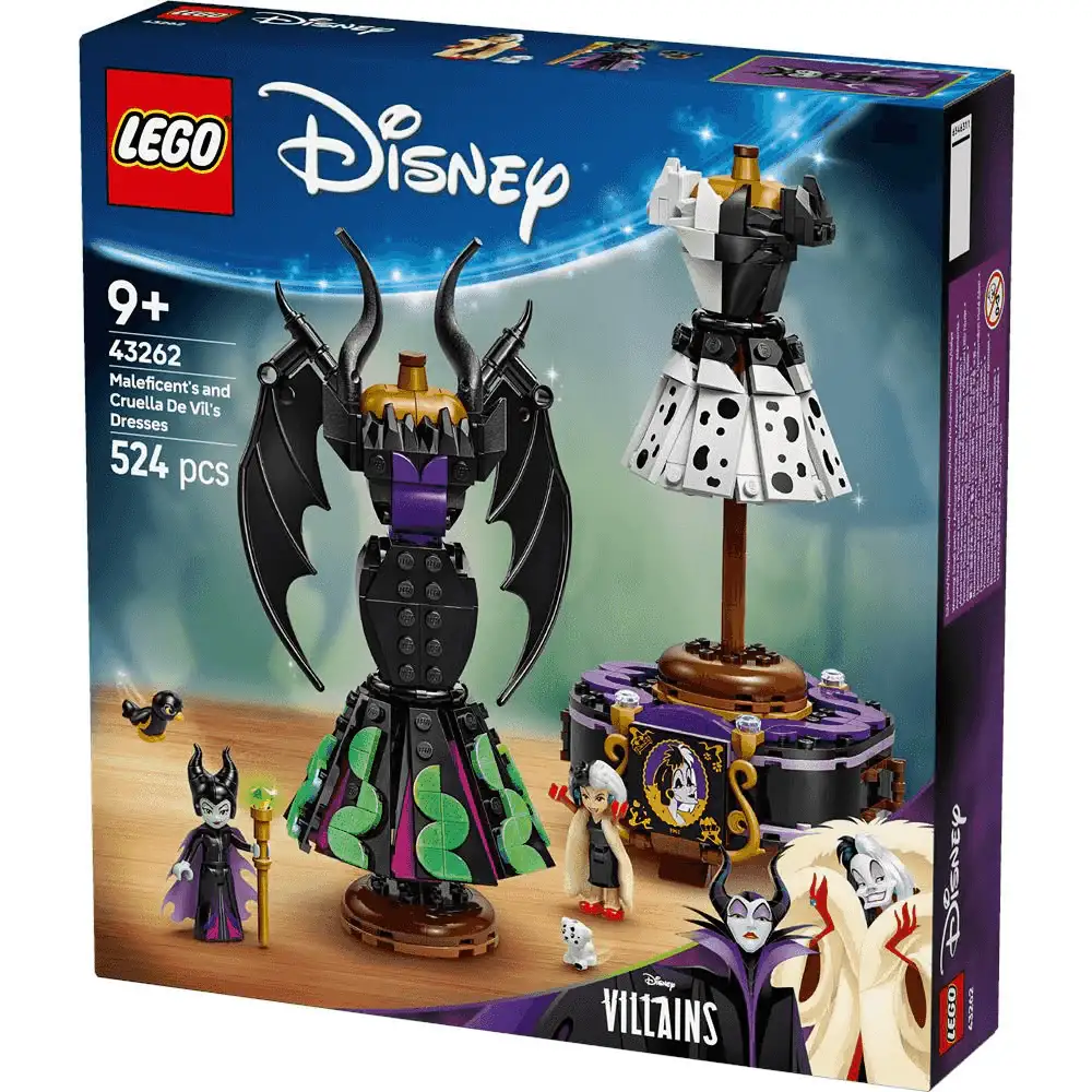 LEGO | Disney Villains Trajes de Maléfica y Cruella De Vil 43262 - Image 3