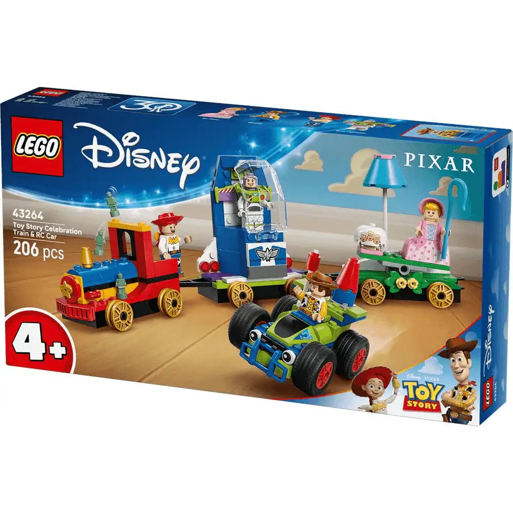 LEGO | Disney y Pixar Tren de Celebración de Toy Story y Coche RC 43264 - Image 2