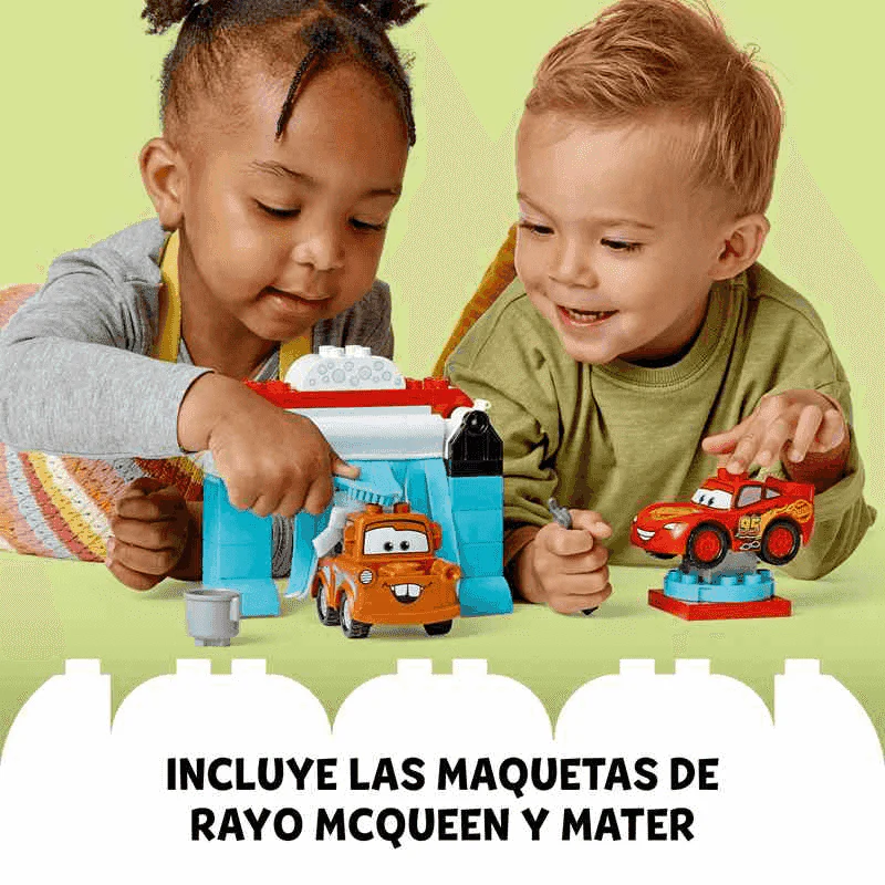 LEGO Diversión en el Autolavado con Rayo McQueen y Mate - Image 6