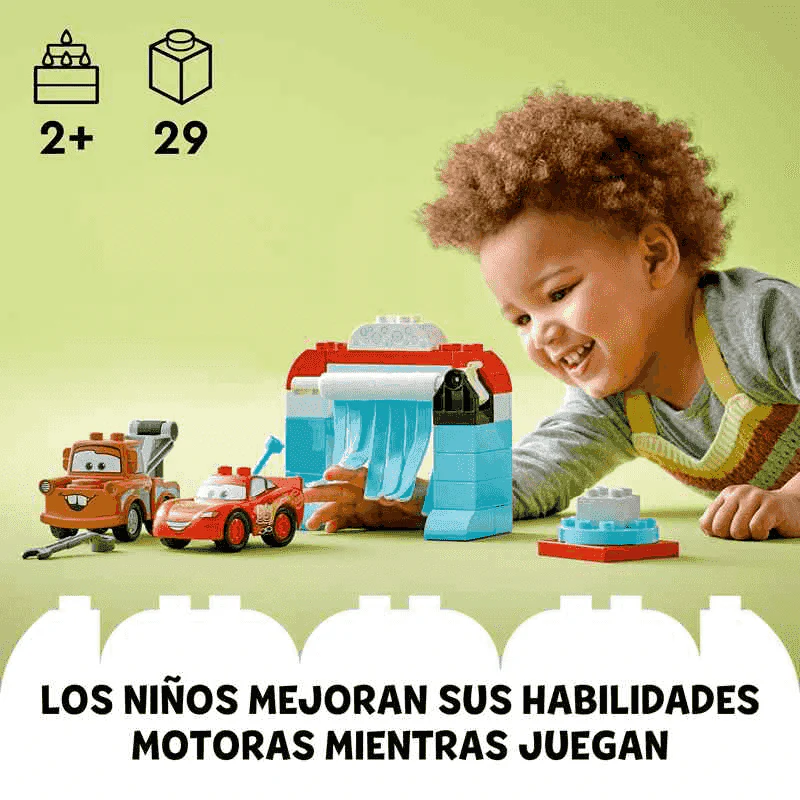 LEGO Diversión en el Autolavado con Rayo McQueen y Mate - Image 8