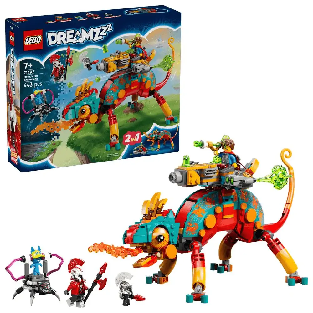 LEGO DREAMZzz Camaleón Llameante de Mateo Juguete 71492
