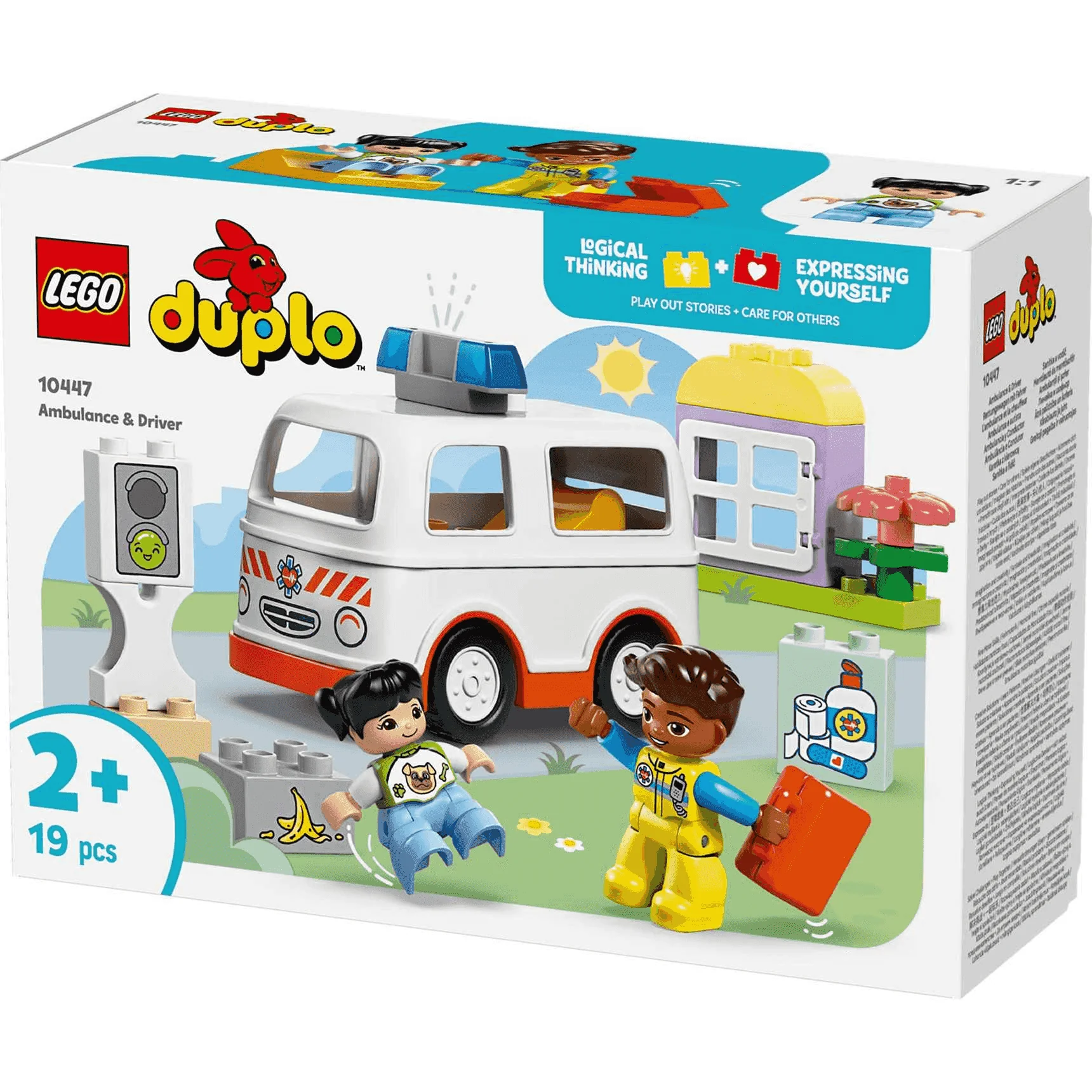 LEGO DUPLO Ambulancia y Conductor Juego simbólico 10447 - Image 4