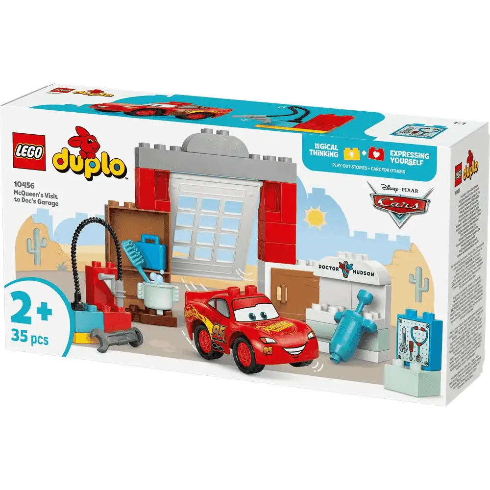 LEGO DUPLO | Cars de Disney y Pixar Visita de McQueen al Taller de Doc 10456 - Image 3