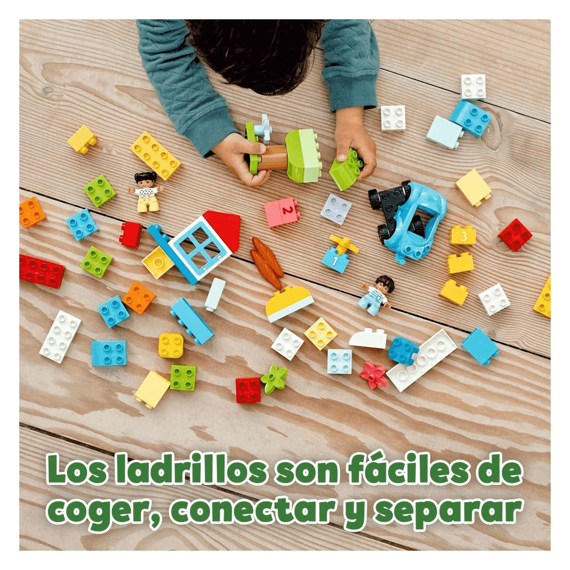 Juguete de construcción LEGO DUPLO Classic 10913 Caja de Ladrillos (65 piezas) - Image 8