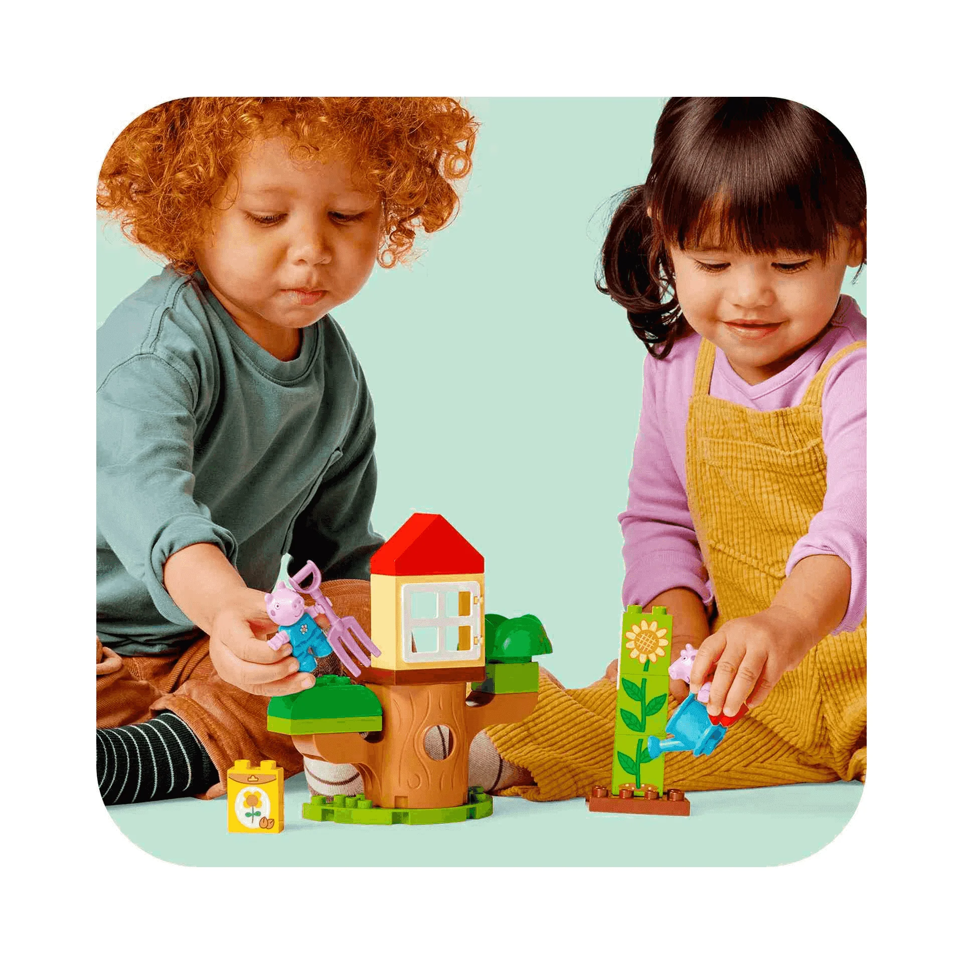 LEGO DUPLO Jardín y Casa del Árbol de Peppa Pig - Image 3