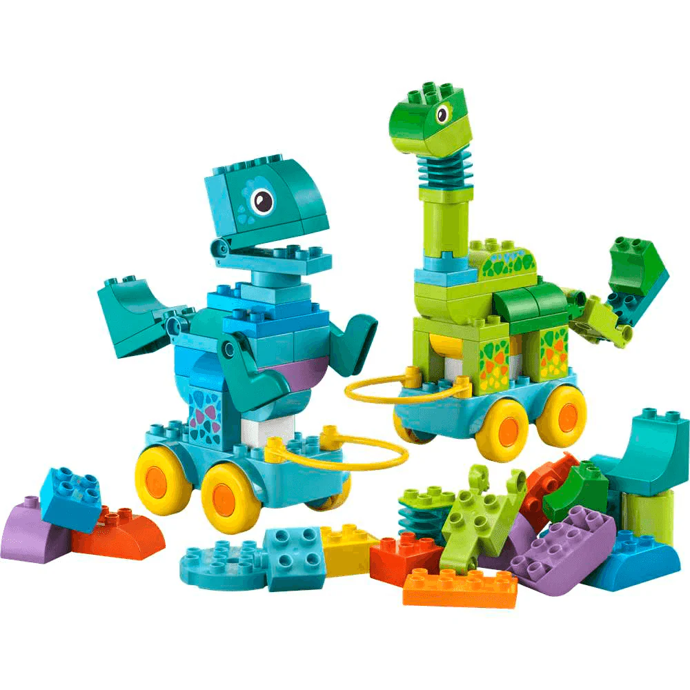 LEGO DUPLO Mi Ciudad Dinosaurios sobre Ruedas 3en1 10451 (108 piezas) - 3+ años