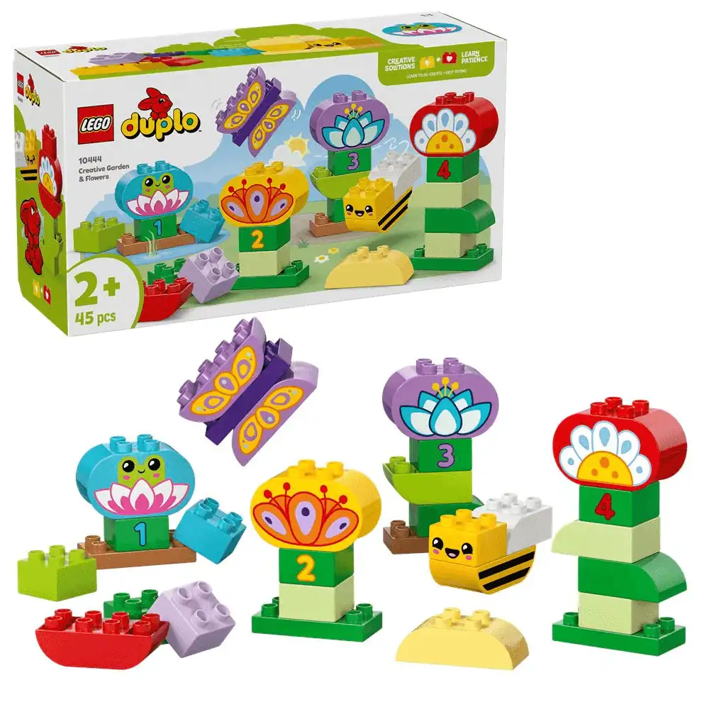 LEGO DUPLO Mi Ciudad Jardín y Flores Creativas 10444