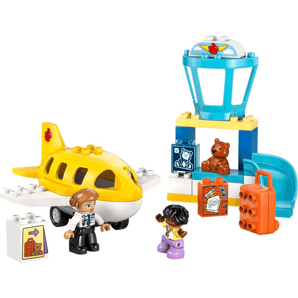 LEGO DUPLO Mi Ciudad Primera Vez en el Aeropuerto 10443 (23 piezas) - 24+ años