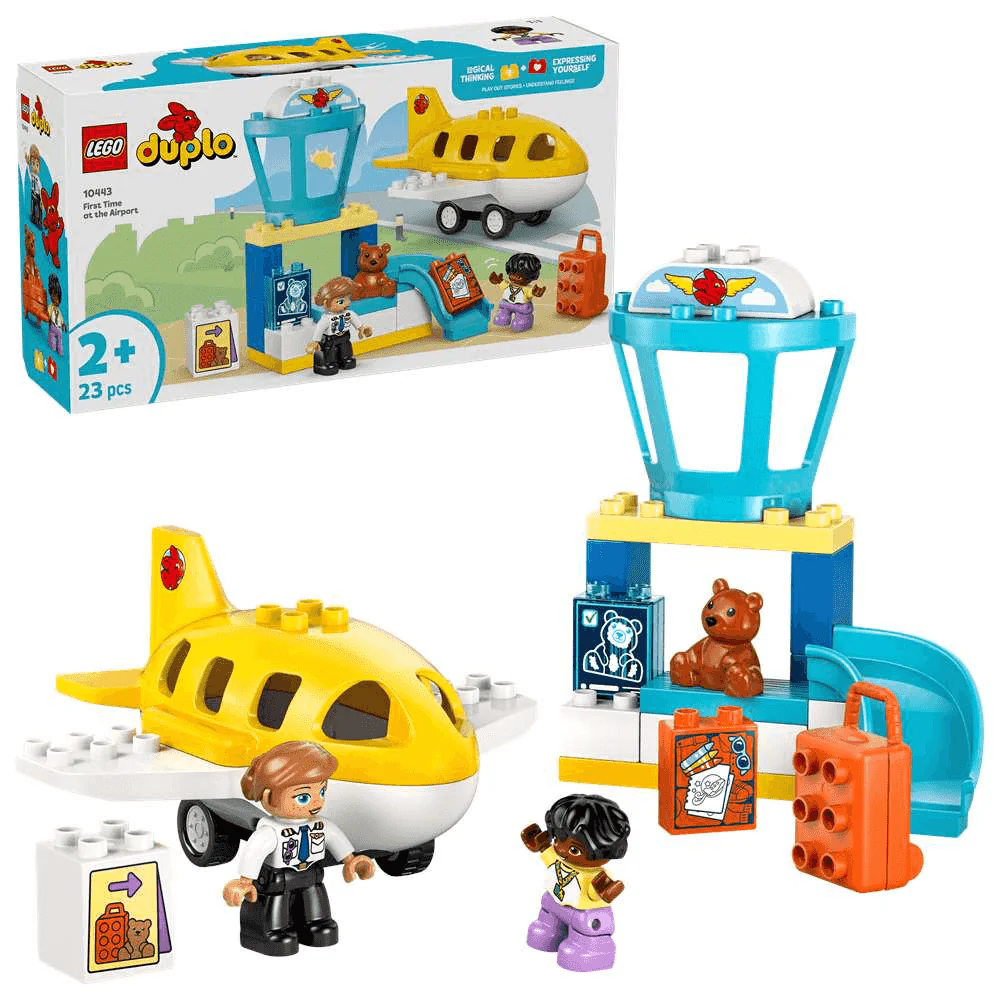LEGO DUPLO Mi Ciudad Primera Vez en el Aeropuerto 10443 (23 piezas) - 24+ años - Image 2
