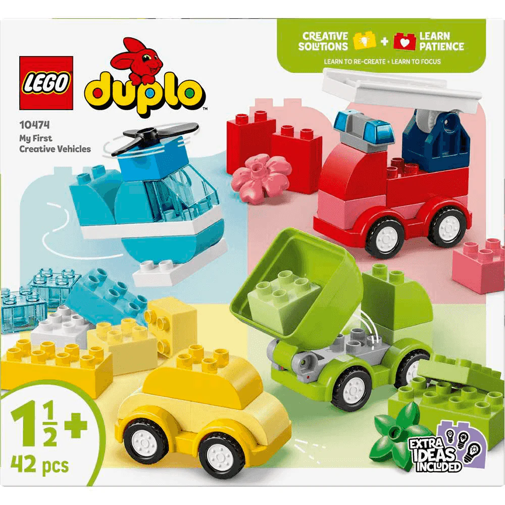 LEGO DUPLO My First Vehículos Creativos – Juguete de construcción para bebés (10474) - Image 4